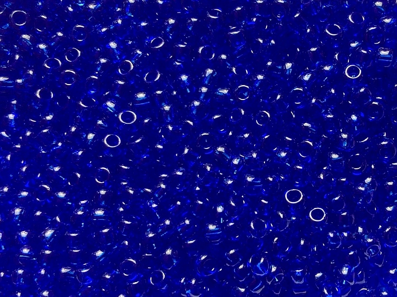 Koraliki Toho Round Transparent Cobalt 15/0-8
