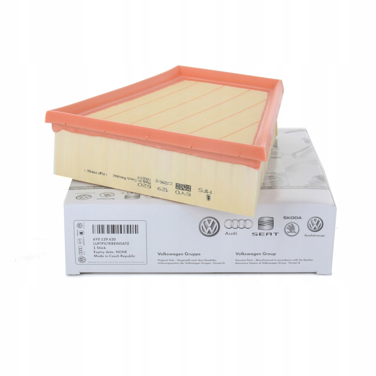 6Y0129620 - OEM ОРИГІНАЛЬНОГО КАРТРИДЖА ПОВІТРЯНОГО ФІЛЬТРА VW SEAT SKODA
