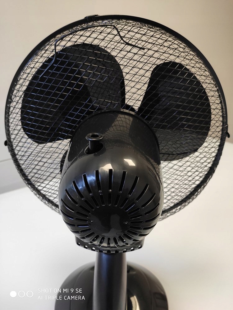 WENTYLATOR VENTO PODŁOGOWY 40 CM 40W pilot CZARNY Model wentylator