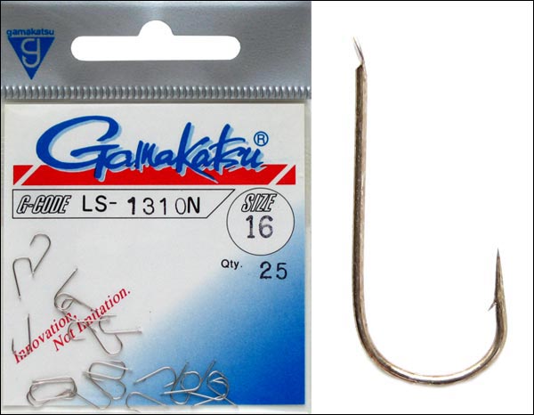 HACZYKI GAMAKATSU LS-1310N JAPOŃSKIE SREBRNE Rozmiar 20 25 sztuk