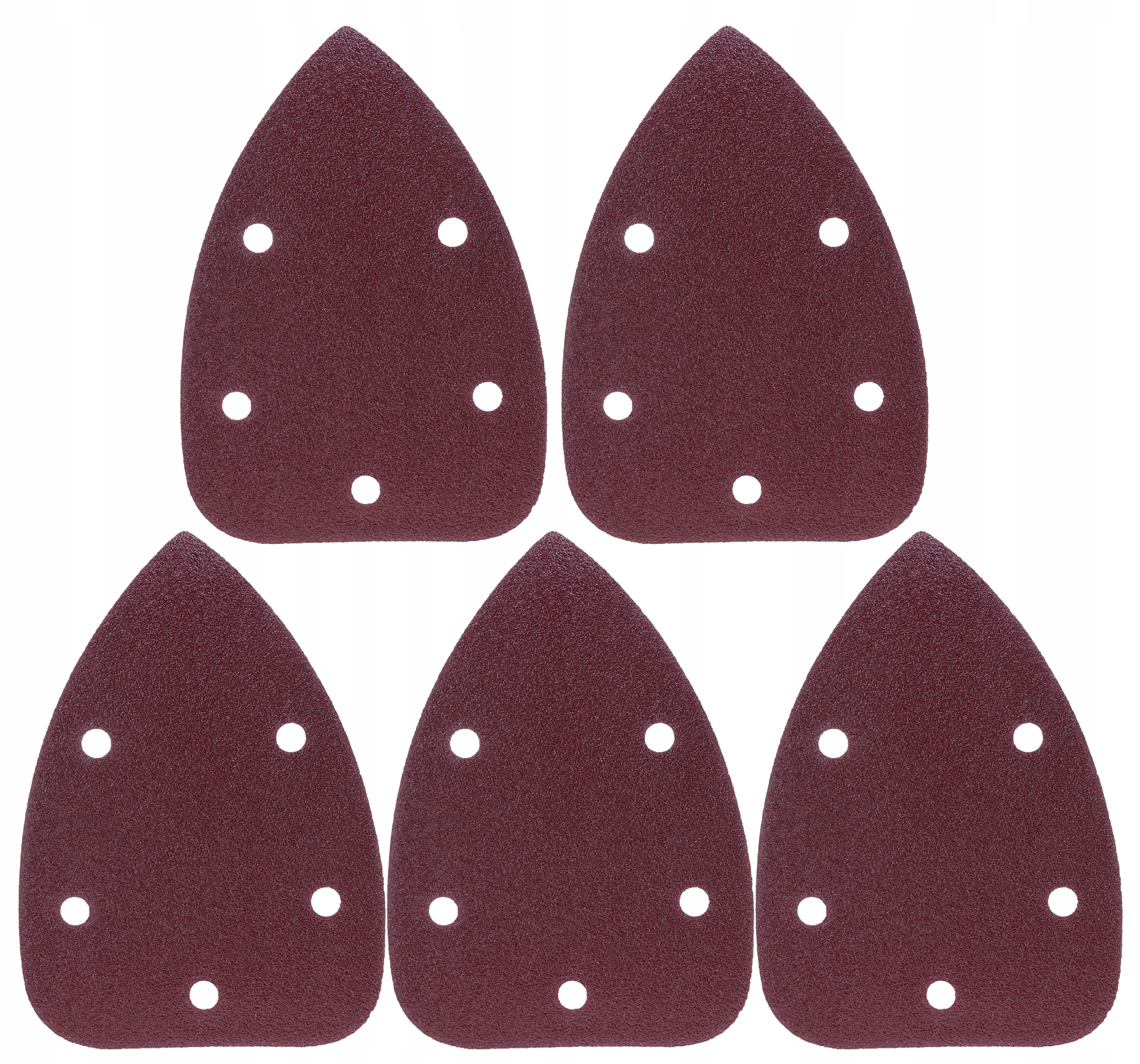 PAPIER ŚCIERNY DELTA 98x140 RZEP SZLIFIERKI P80 x5