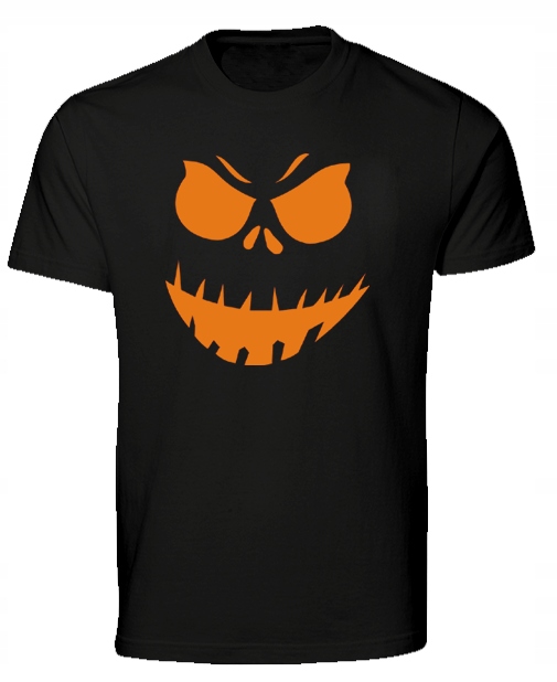 

Koszulka męska na Halloween, Halloween dynia