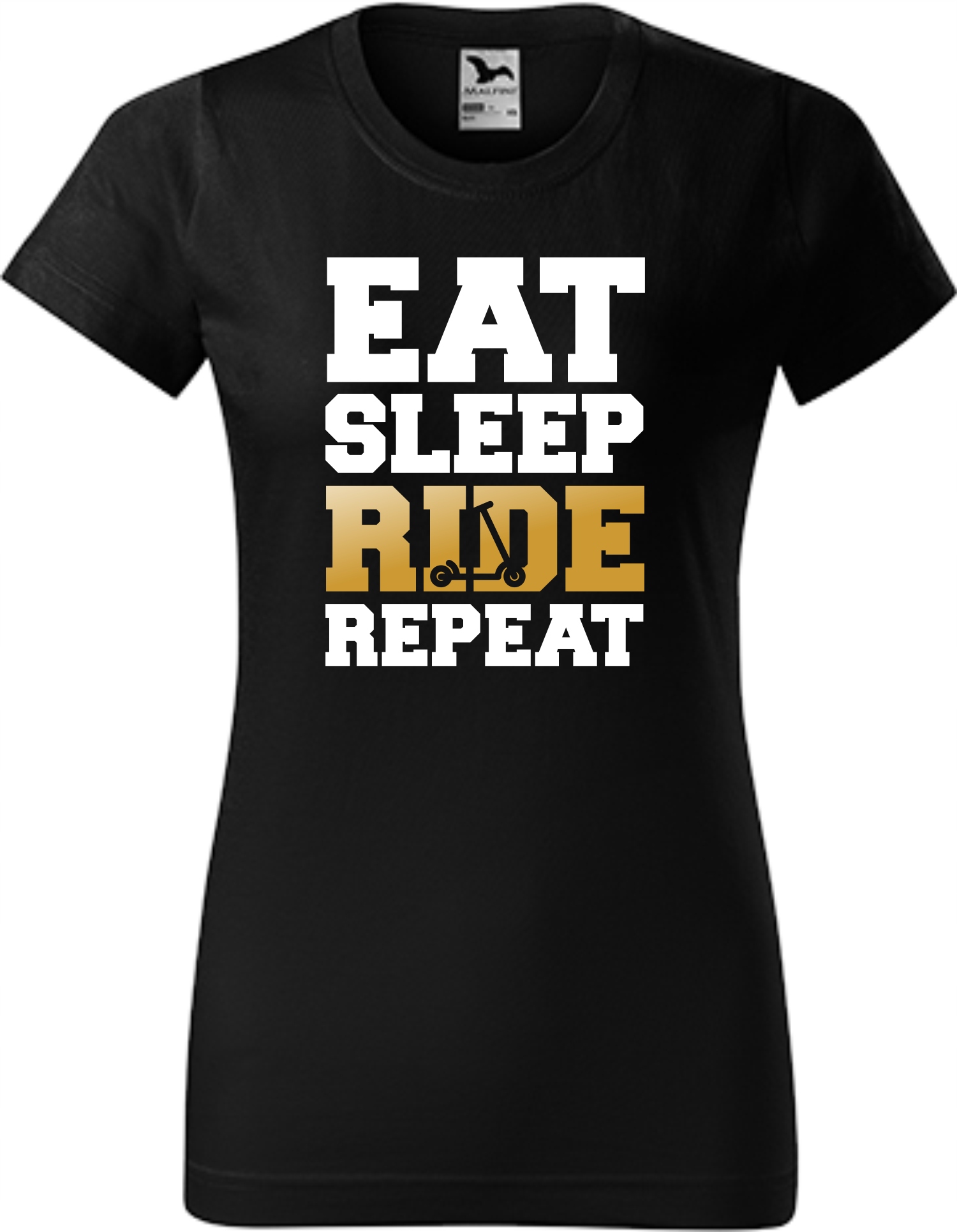 

Koszulka Prezent Hulajnoga Eat Sleep Ride Repeat