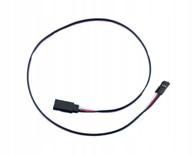 

Przedłużacz serwa 45cm Futaba 0,13mm2 26AWG płaski