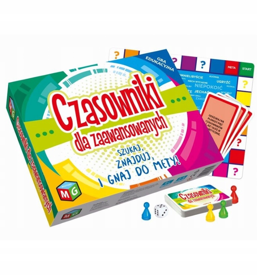 CZASOWNIKI DLA ZAAWANSOWANYCH gra eduk. LOGOPEDIA