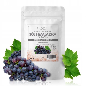 

Sól Himalajska z olejkami Greckie Winogrona 900g
