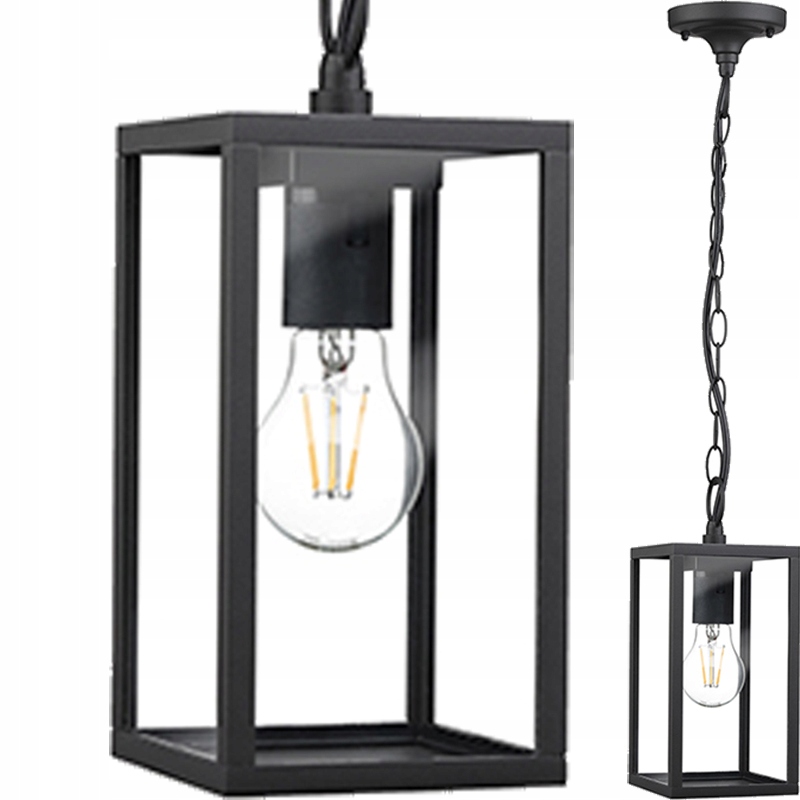 

Lampa Ogrodowa wisząca Malmo B880 E27 Polux Grafit