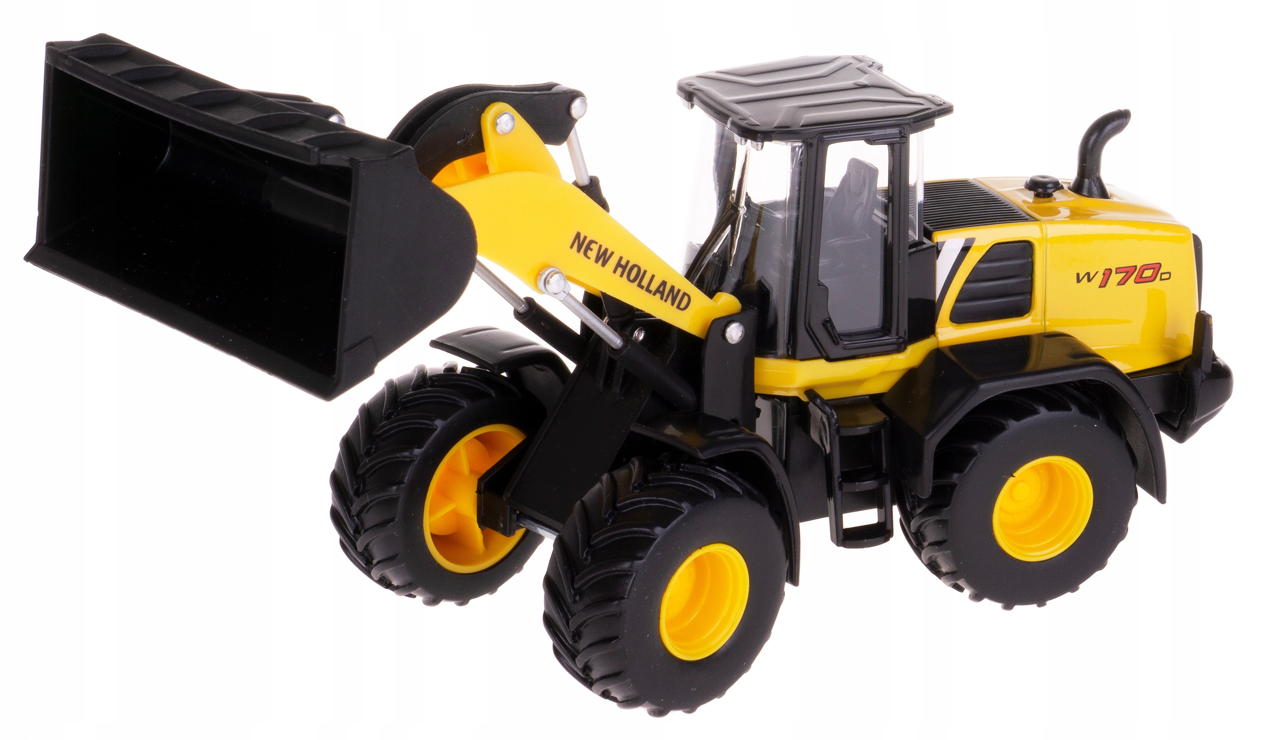 ŁADOWARKA KOŁOWA NEW HOLLAND ŁYCHA BBURAGO 1:50 Wiek dziecka 3 lata +