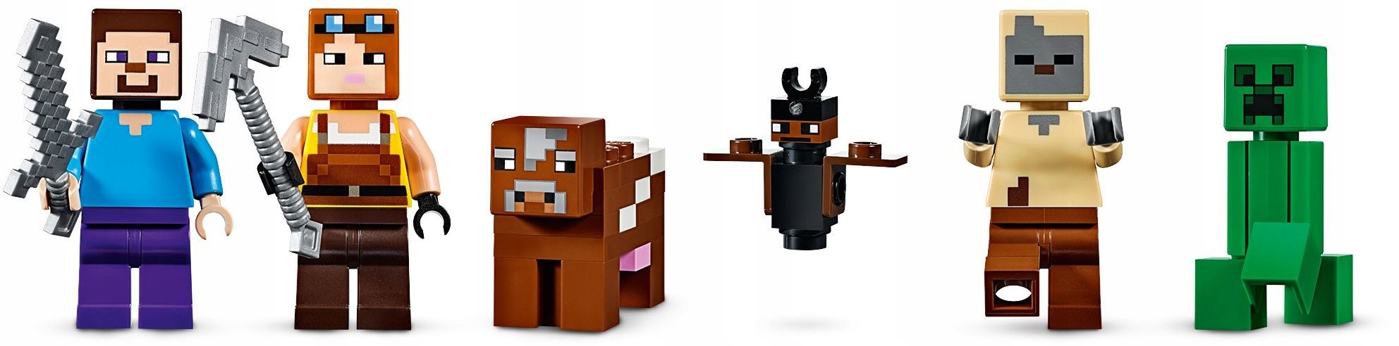 LEGO MINECRAFT Kopalnia Creeperów 21155 Liczba elementów 834 szt.