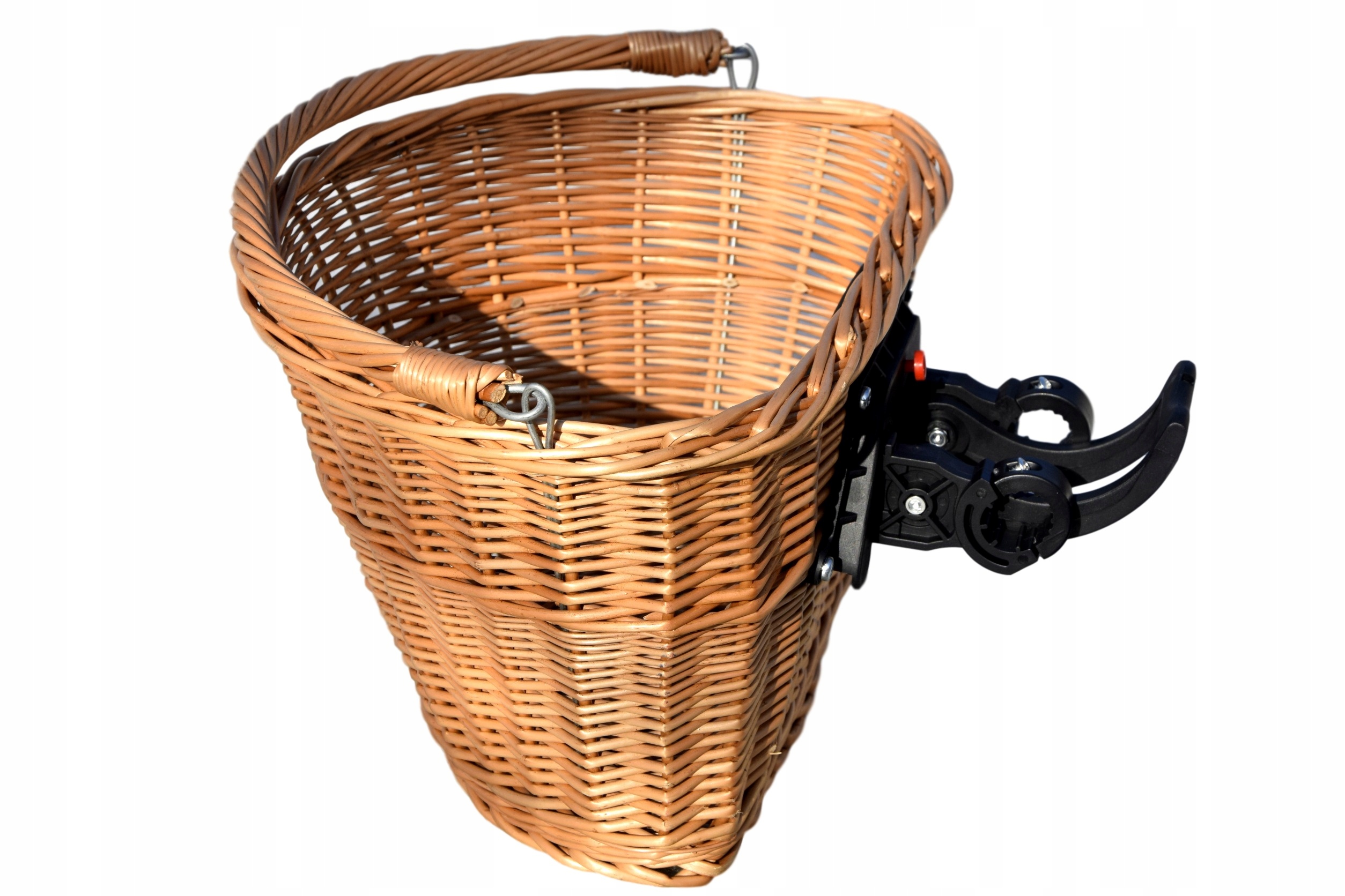 Плетеная корзина для велосипеда - корзина clik + отделка 16wz  в .