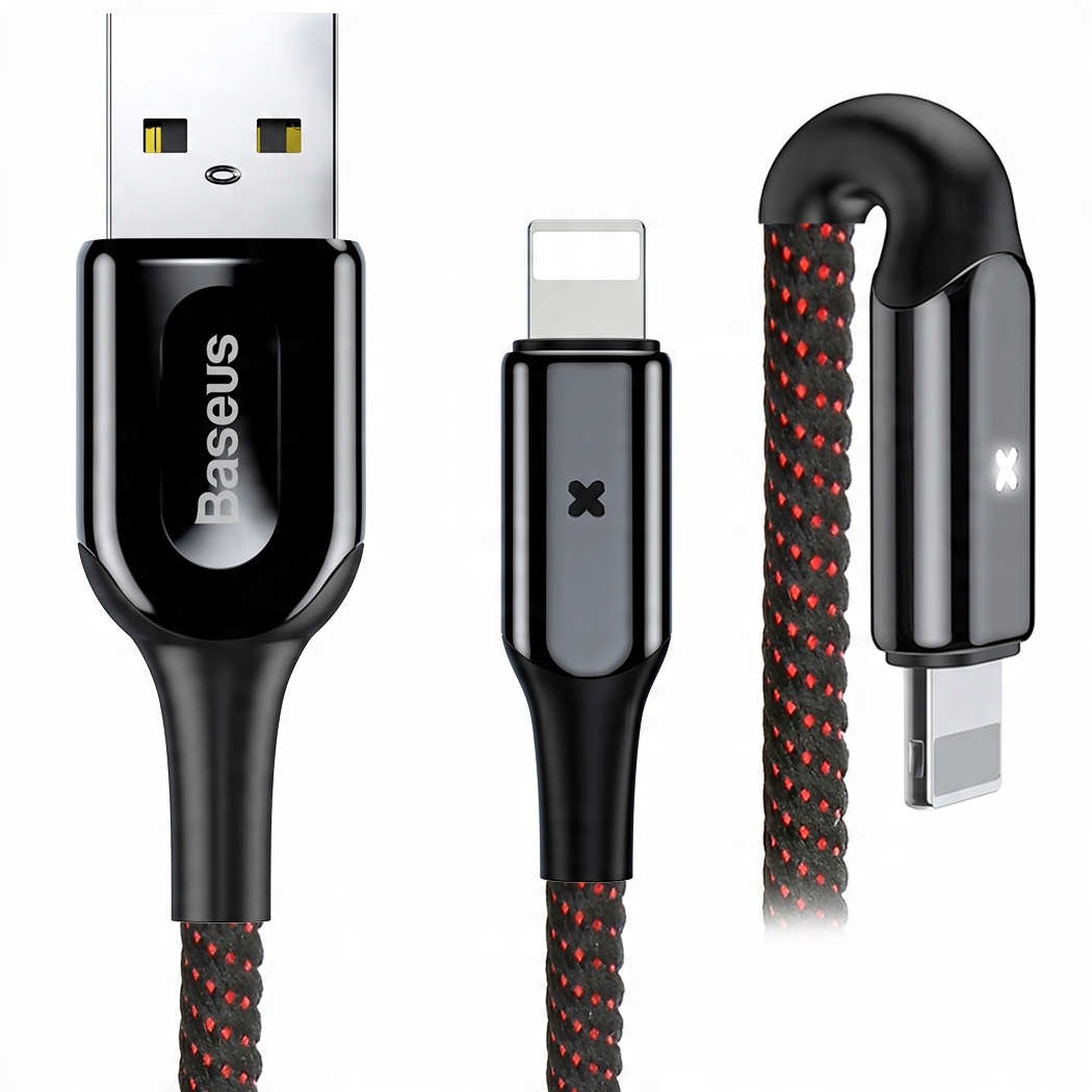 

Baseus X-type kabel Usb Lightning oplot 0,5m 2.4A