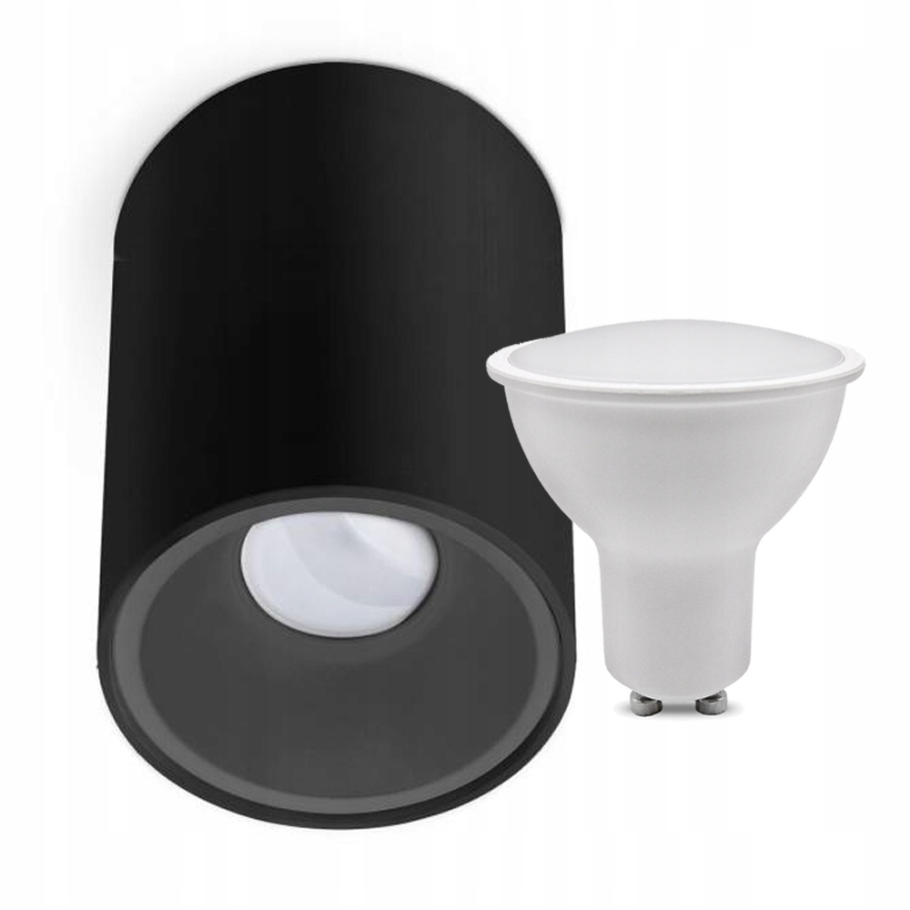 Lampa LED SPOT Halogen TUBA Plafon KIVI + Żarówka