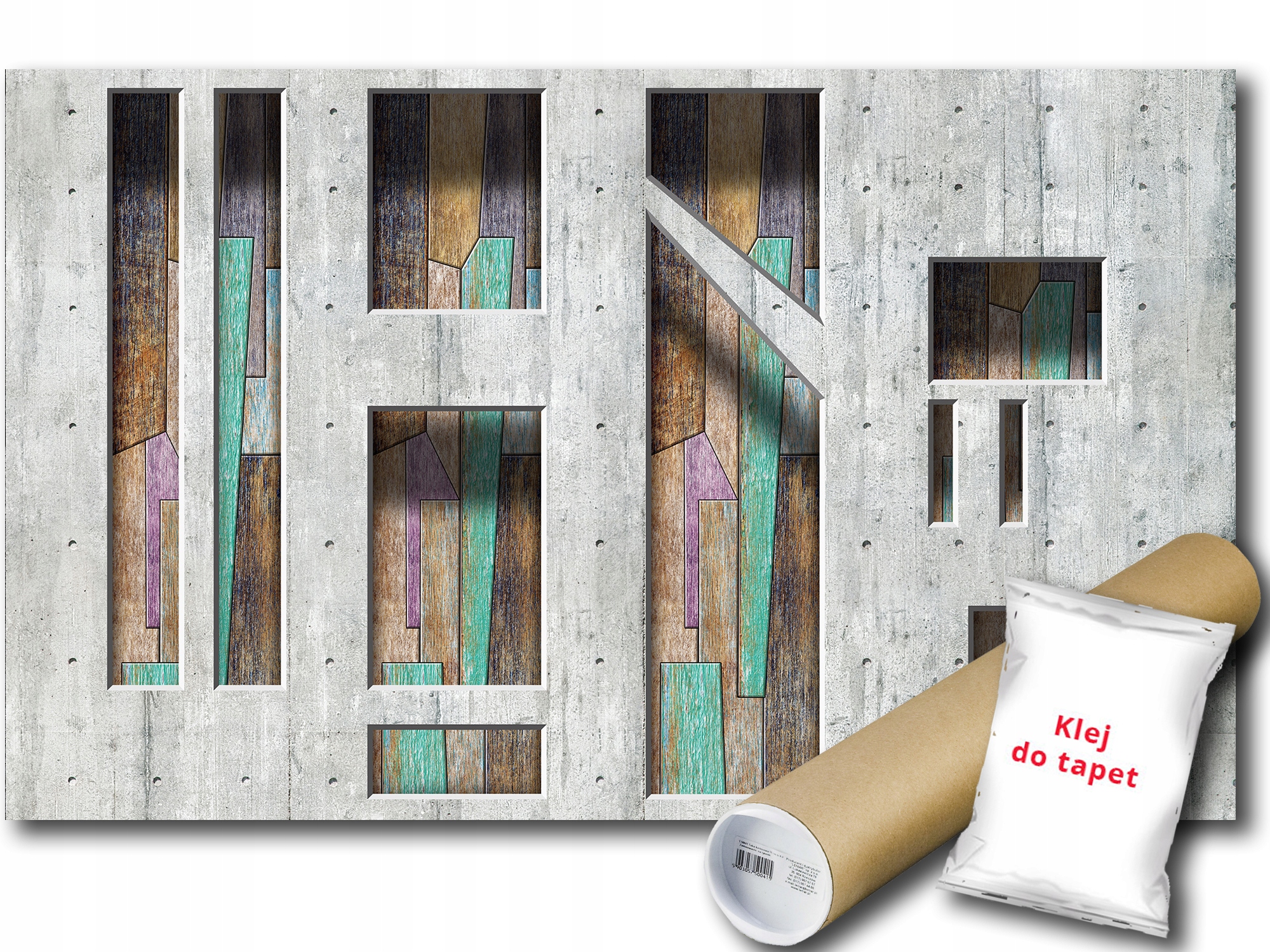 Fototapeta Stěna Beton 3D 10A Fxl 208x146 F3009