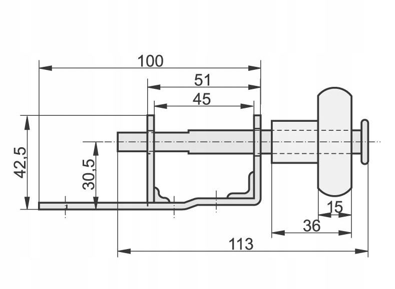ROLKA DO BRAM UCHYLNYCH ELEMENT MONTAŻOWY OCYNK Marka Kowal