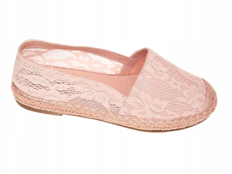 ESPADRYLE DAMSKIE AŻUROWE M-510 Pink r.38 Marka inna