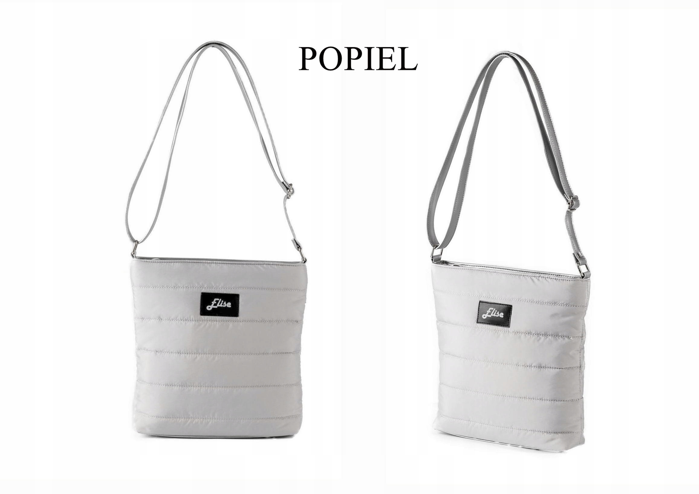 TOREBKA LISTONOSZKA PIKOWANA E28 DUŻO KOLORÓW Styl miejski