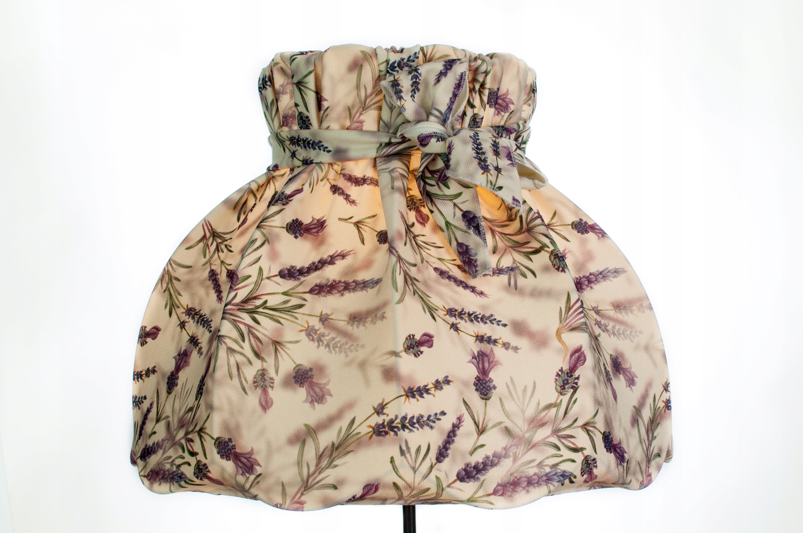 

Abażur z kokardą, Prowansja, Lawenda, Kwiaty 39 cm