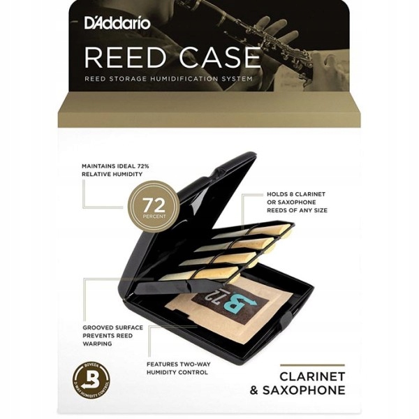 D'Addario RVCASE04 etui na stroiki klarnet sax