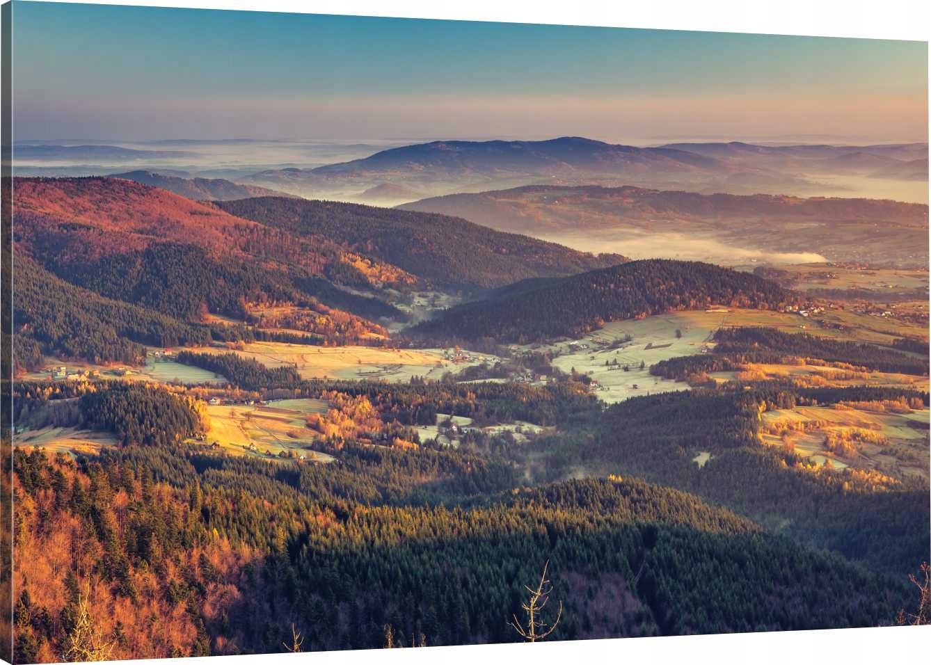 

Obraz Na Płótnie Do Sypialni Beskidy Widok 90x60