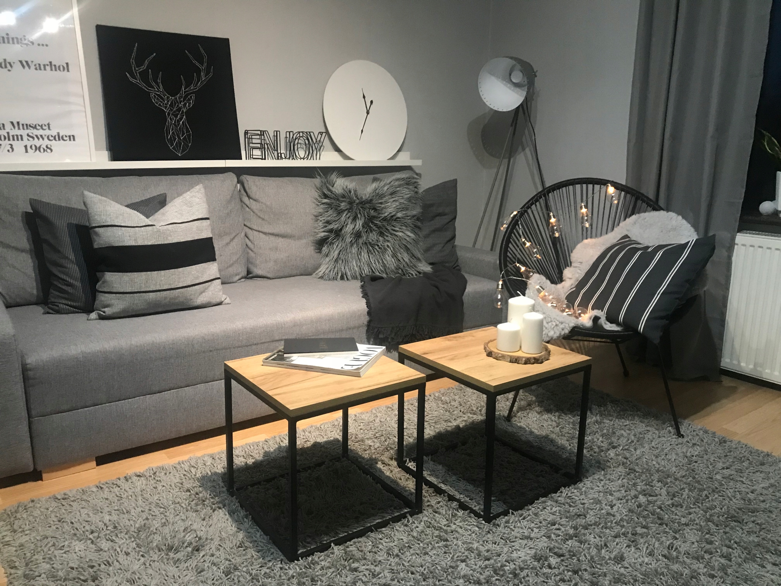 STOLIK KAWOWY INDUSTRIALNY STYL LOFT 40X40 Kod producenta STALWELD