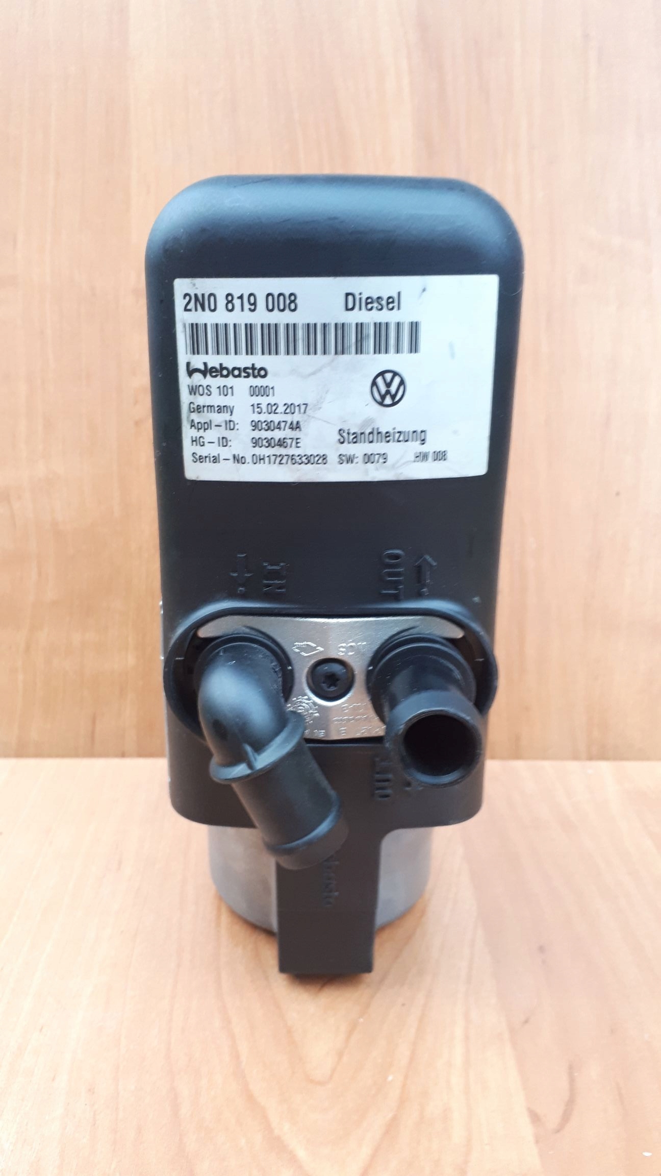 Webasto 2N0819008 VW Crafter MAN TGE Evo Diesel Producent części Webasto