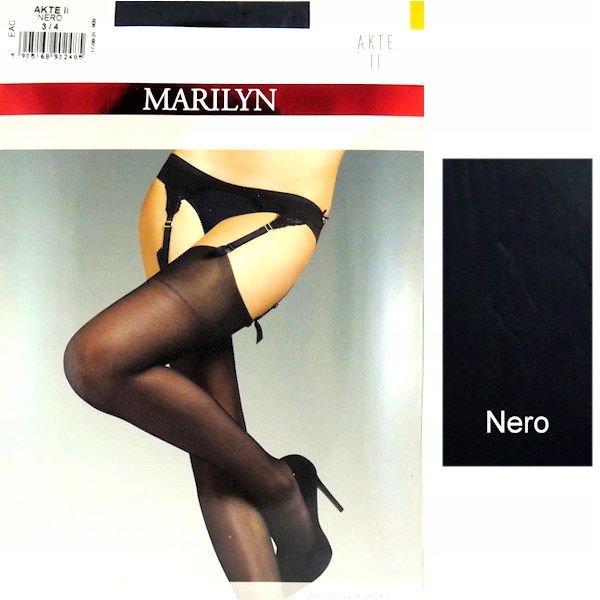 

Marilyn Akte 2 R3/4 pończochy do pasa nero