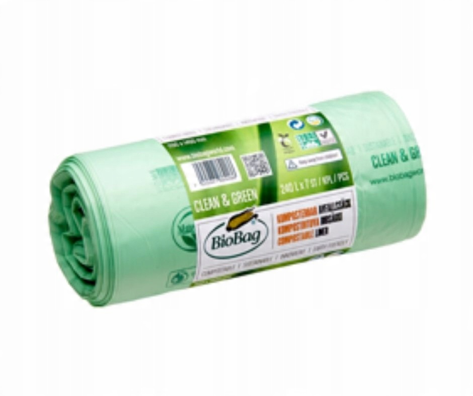 

Biodegradowalne worki na odpady 240 L - BioBag