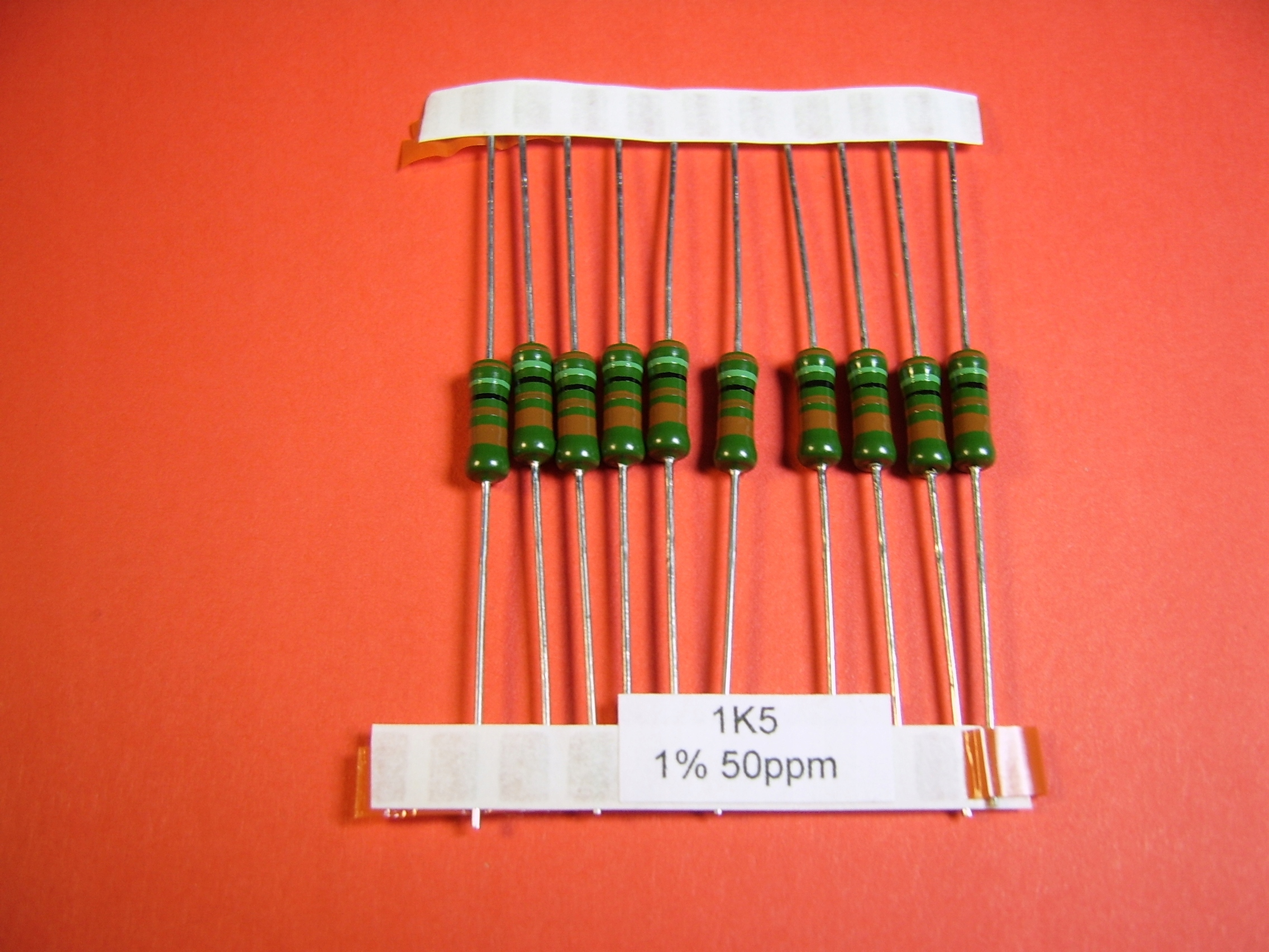 [10szt] 1k5 1W 1% 50ppm Rezystor SMA0411 low noise