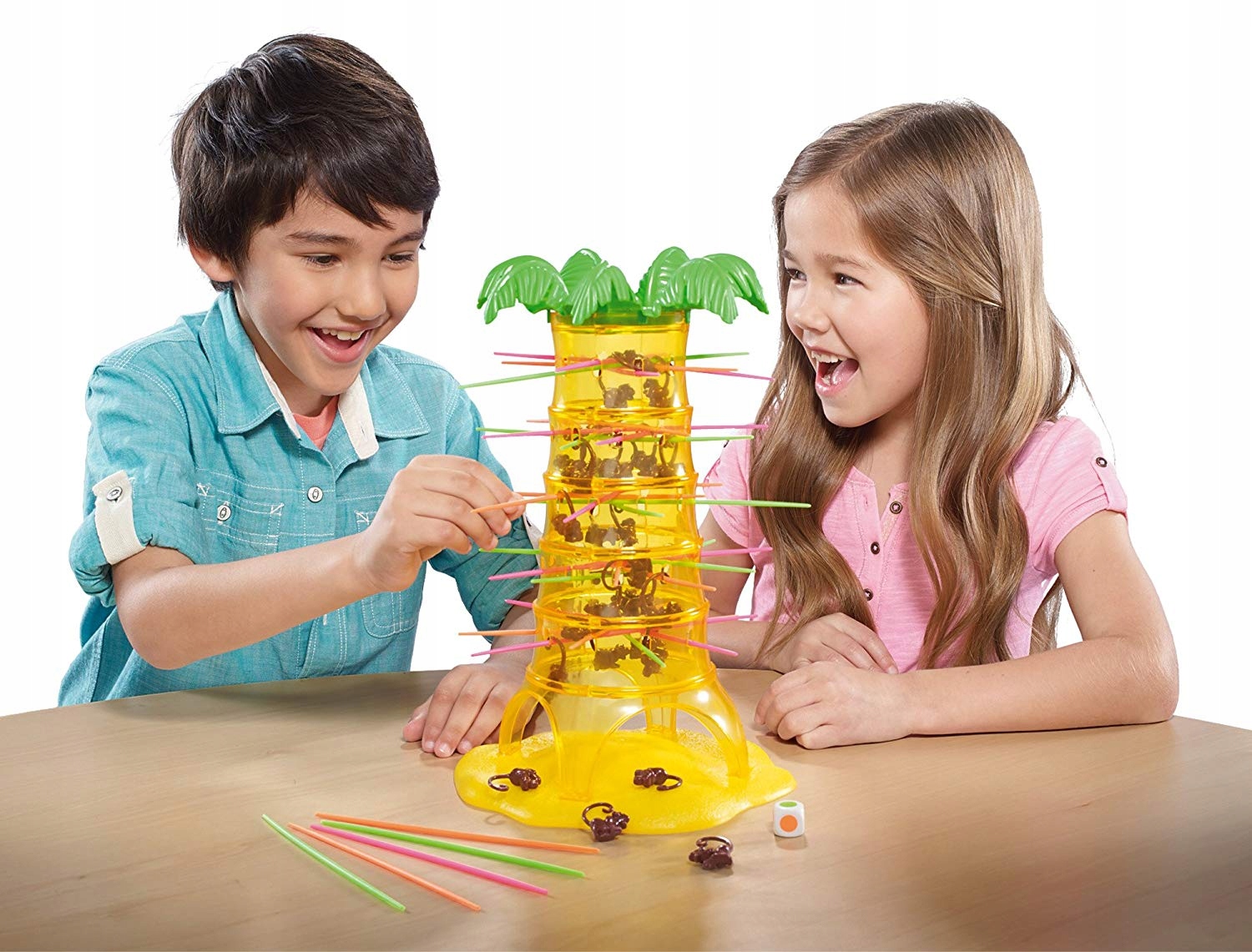 ORYGINALNA GRA SPADAJĄCE MAŁPKI MATTEL Minimalna liczba graczy 2