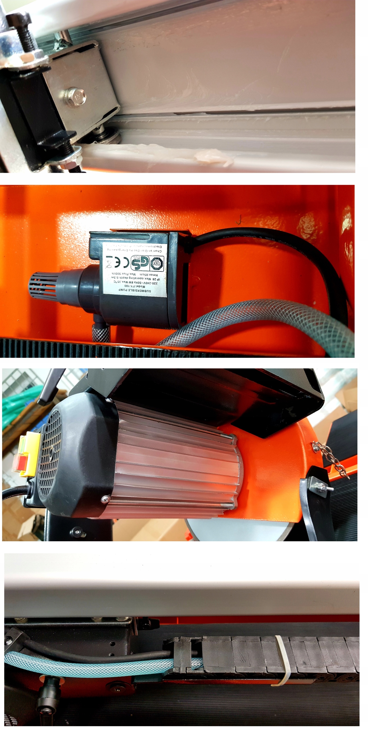 PRZECINARKA DO GLAZURY stołowa płytek gresu stół Maksymalna długość cięcia 1270 mm