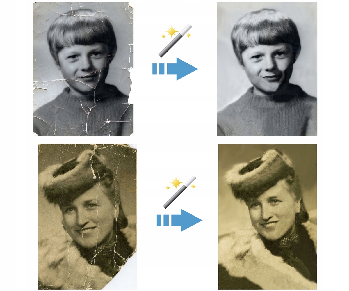 PRZERABIANIE ZDJĘĆ, RETUSZ SZPAROWANIE ZMIANA TŁA Producent Inna