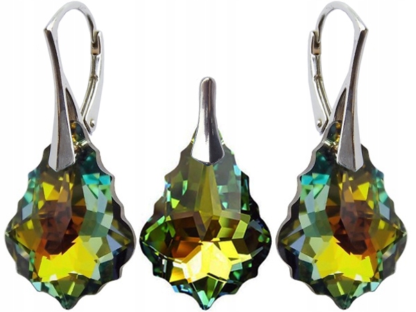 

Komplet Biżuterii Swarovski Baroque Sahara