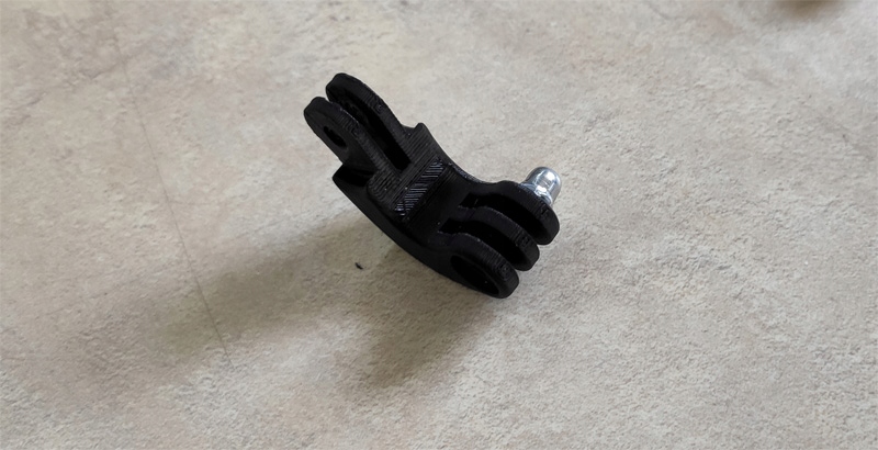 Uchwyt Gopro przedłużka ramie 90 stopni OSMO MIJA Model druk3d