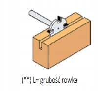 FREZ DO ROWKÓW 1140113 VIRUTEX