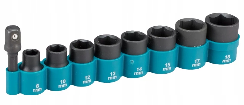 

Makita B-54651 Zestaw Nasadek 8-18MM 9EL 3/8"