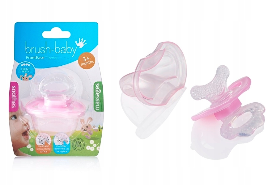 

Brush-baby smoczek gryzak na ząbkowanie od 3 mies