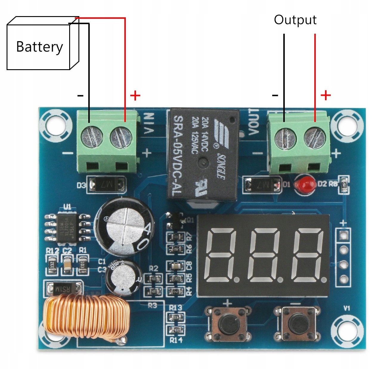 Zabezpieczenie przed rozładowaniem akumulatora Model 10A