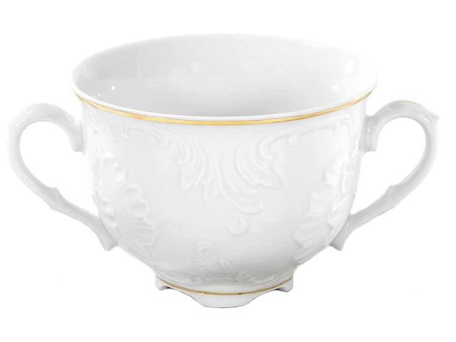 3604 BULIONÓWKA 330 ROCOCO ĆMIELÓW PORCELANA ZŁOTO