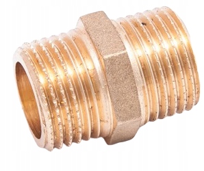 

Nypel mosiężny 3/4"- Długi 40 mm Mosiądz