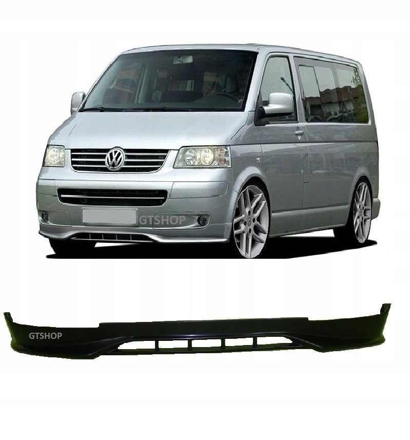 DP-282 - VW T5 CARAVELL MULTIVAN передняя юбка S-line