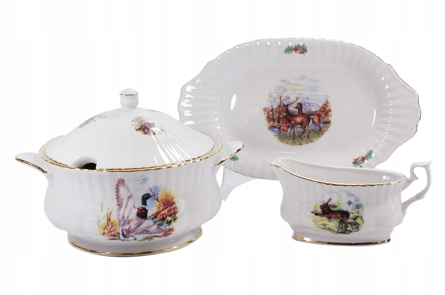 SERWIS OBIADOWY IWONA 6 OS/25EL. CH-Ż myśliwski