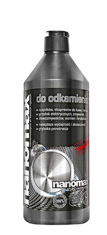 

nanomax do odkamienianie czajników/expresów 1 L