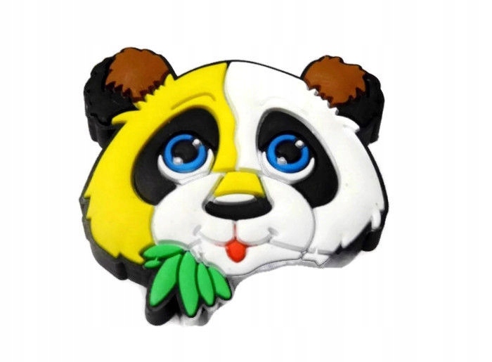 

Gałka meblowa dziecięca silikonowa Miś Panda