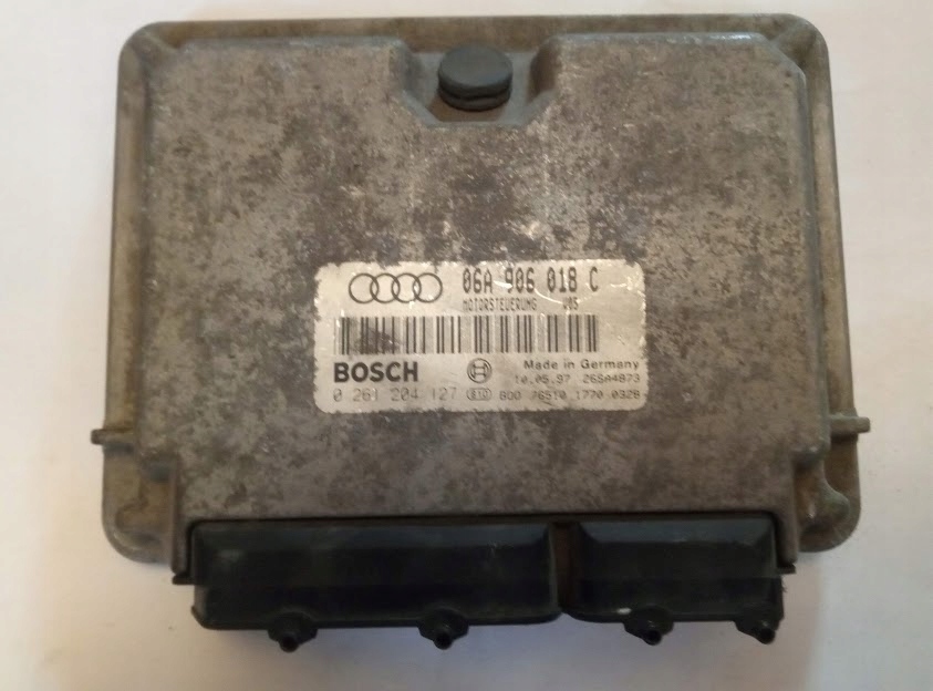 Komputer AUDI A3 1.8 06A906018C IMMO OFF! CZYSTY!
