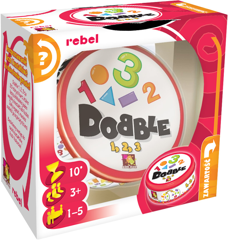 GRA DOBBLE 1 2 3 REBEL