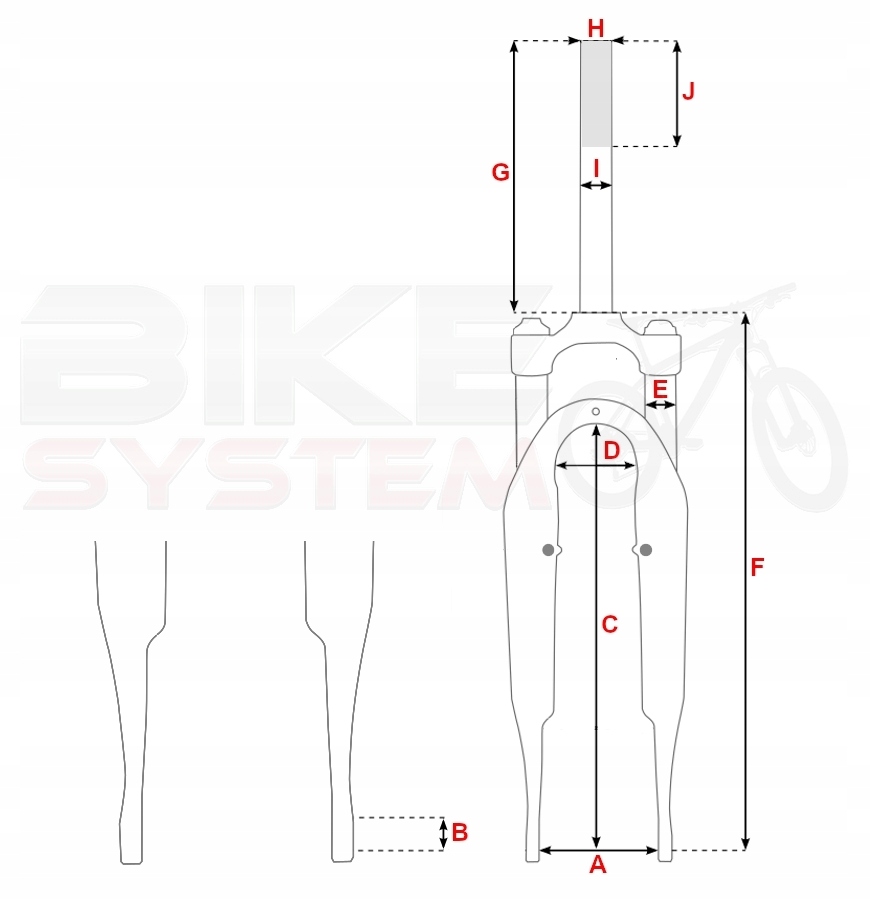 AMORTYZATOR 28 SUNTOUR NEX 11/8 GW 195 B.P. AS133 Model Nex