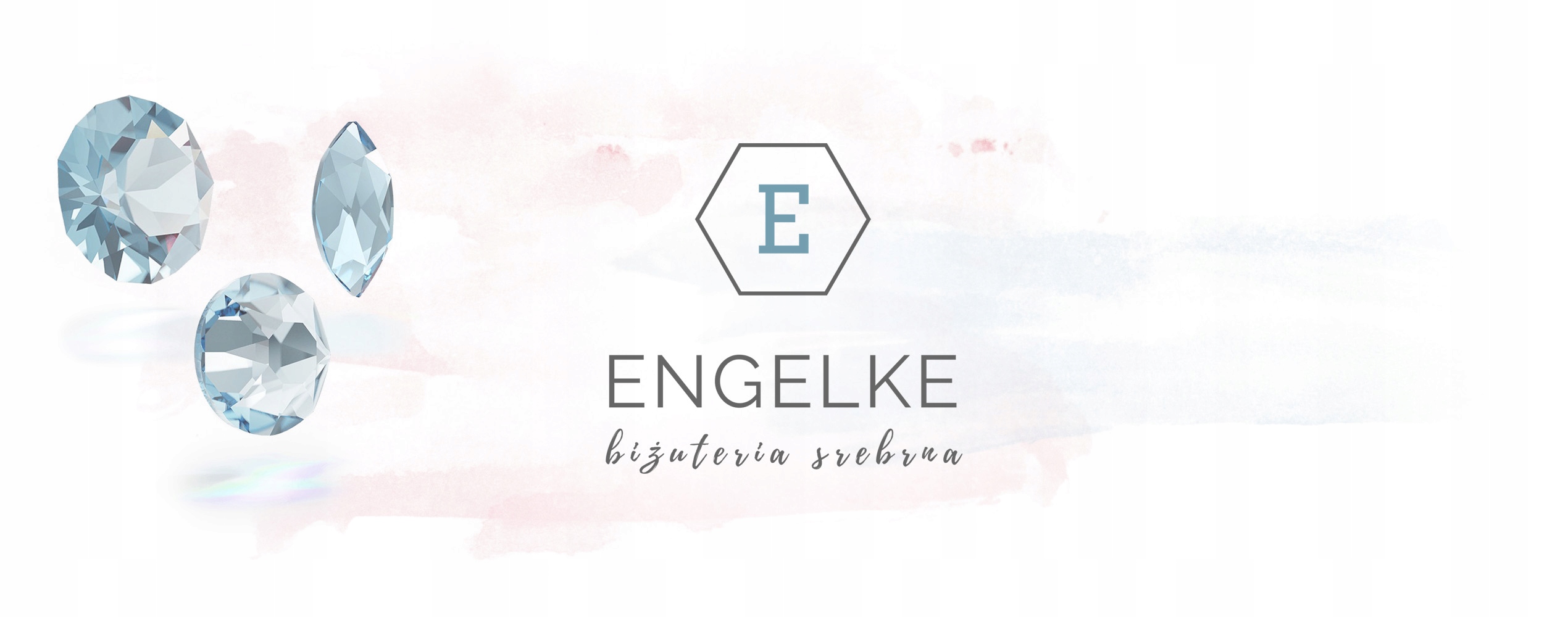 Kolczyki srebrne SWAROVSKI serce przezroczyste CR Materiał Srebro