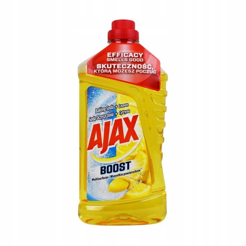 

Ajax Płyn Do Podłóg Boost 1l! Soda Cytryna!