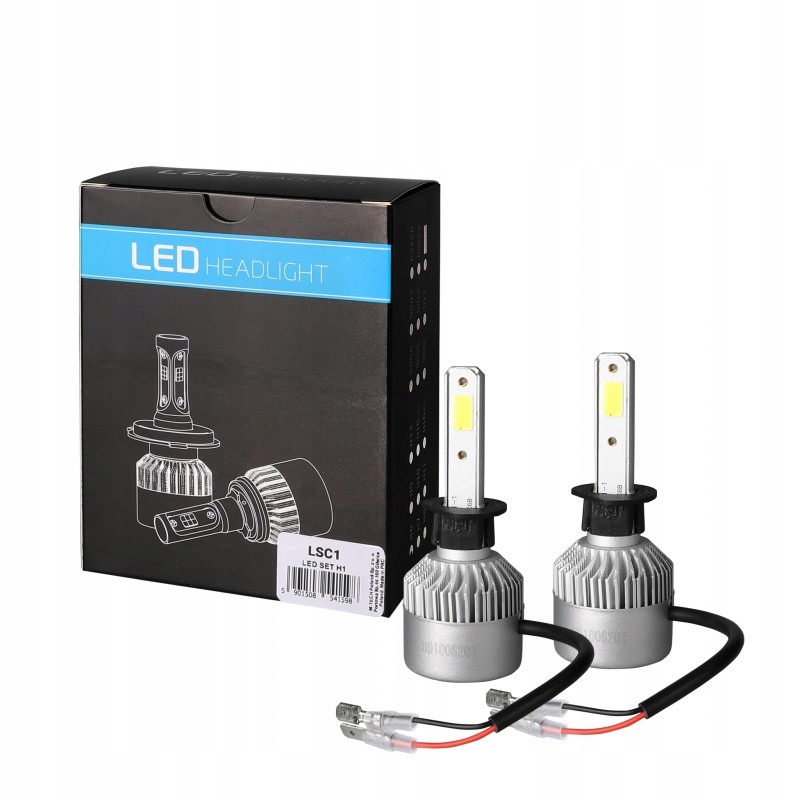 

Zestaw Led H1 12V 10000Im 6500K MTech/ LSC1