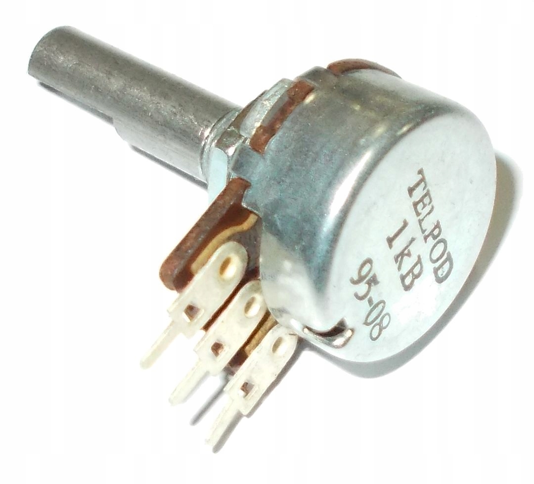 

Potencjometr Telpod PR-186 1k B 25p5 3szt=6zł